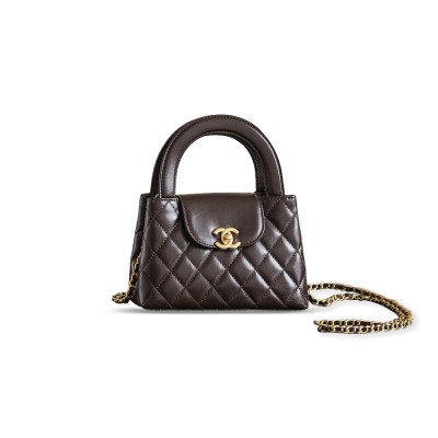 CHANEL 25A MINI KELLY BAG CALFSKIN AS4416 (19*13*7cm)